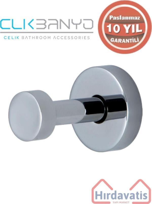 Çelik Banyo Paslanmaz Pirinç Eser Bornozluk - Image 1