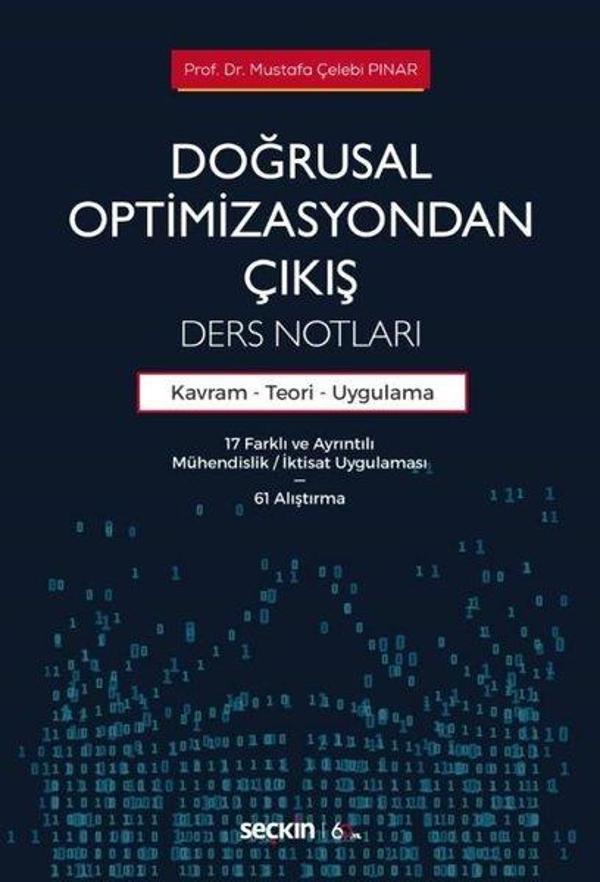 Doğrusal Optimizasyondan Çıkış Ders Notları - Seçkin Yayıncılık - Image 1