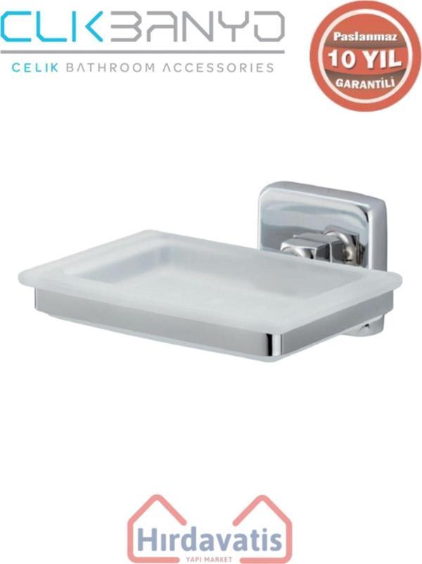 Çelik Banyo Paslanmaz Pirinç Kumru Sabunluk - Image 1