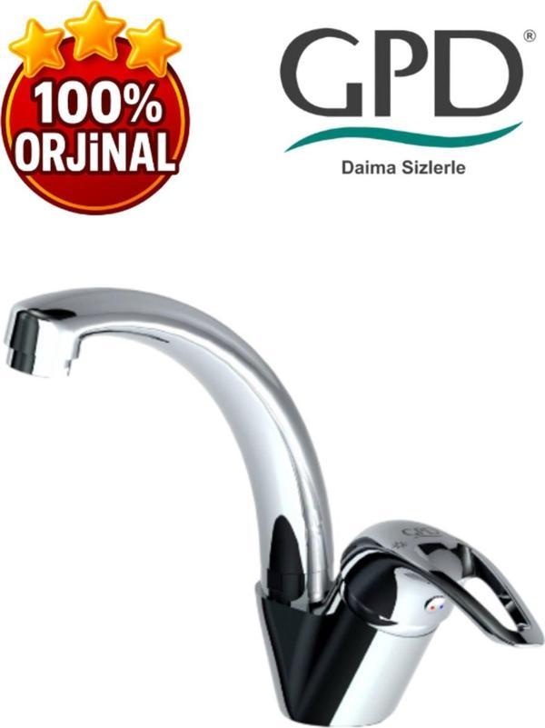 Gpd Adrio Mtt120 Tek Su Girişli Tek Gövde Lavabo Bataryası - Image 1