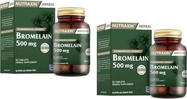 Nutraxin Bromelain 60 Kapsül 2 Adet - Image 1
