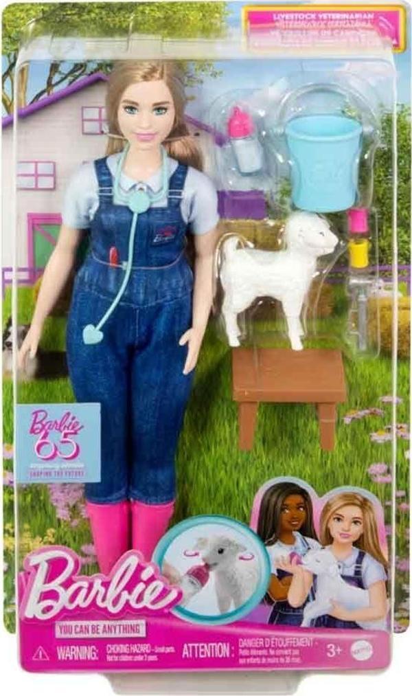 Barbie  Deluxe Kariyer Bebek Veteriner HRG42 - Image 1