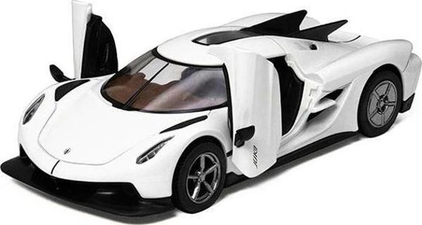 Kinsmart Metal Çek Bırak Araba Koenigsegg Jesko Absolut 1/36 Ölçekli - Image 1