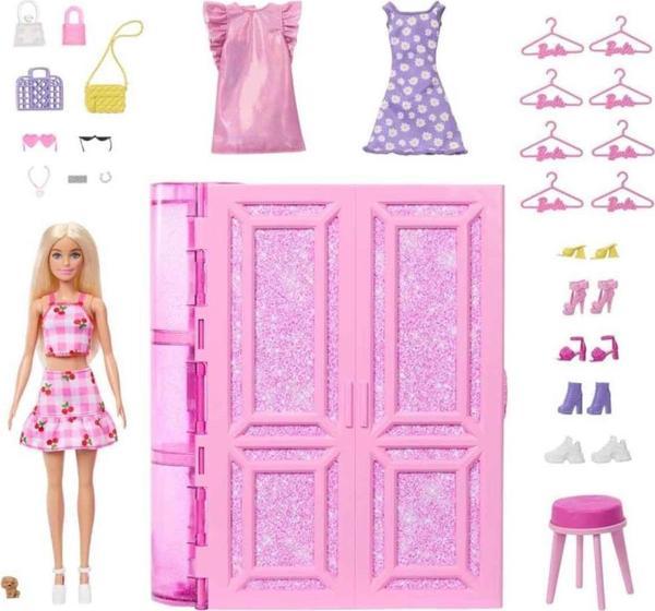 Barbie'nin Rüya Gardrobu ve Bebek HXD58  - Image 1