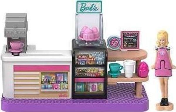 Barbie Mini Barbieland Bebek ve Oyun Seti Pasta Dükkanı JCR31 - Image 1