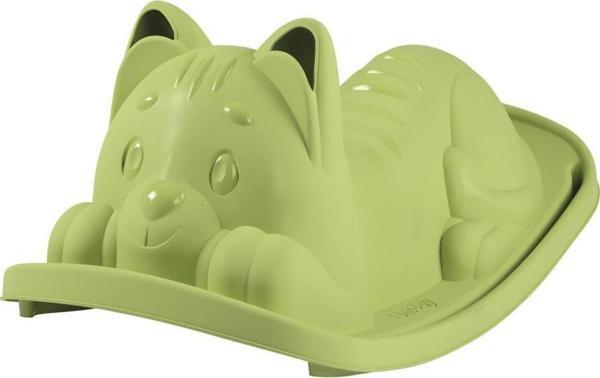 Smoby Life Sallanan Tahterevalli - Yeşil Kedi Efektli 830108 - Image 1