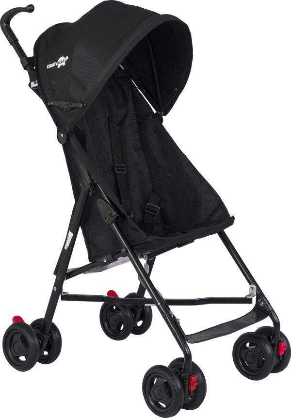 Comfymax Comfort II Baston Bebek Arabası - Siyah - Image 1