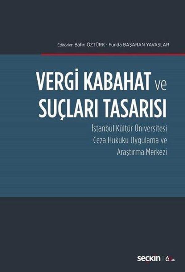 Vergi Kabahat ve Suçları Tasarısı - Seçkin Yayıncılık - Image 1