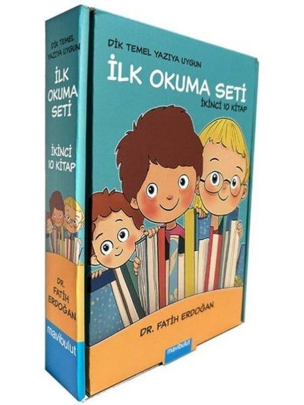 Dik Temel Yazıya Uygun İlk Okuma Seti - 10 Kitap Takım - Mavi Bulut Yayıncılık - Image 1