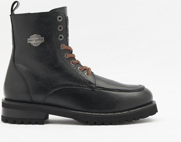 Harley Davidson Khalifa Erkek Siyah Deri Bot - Image 1