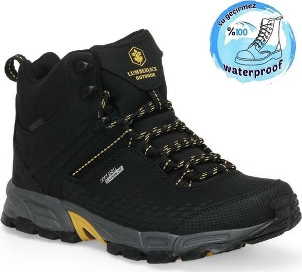 Lumberjack Flake Hı Watherproof® Softshell Outdoor Erkek Bot Siyah - Image 1