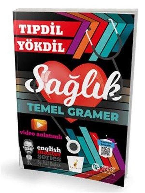 Tıpdil Yökdil Sağlık Temel Gramer-Video Anlatımlı - Pelikan Yayınları - Image 1