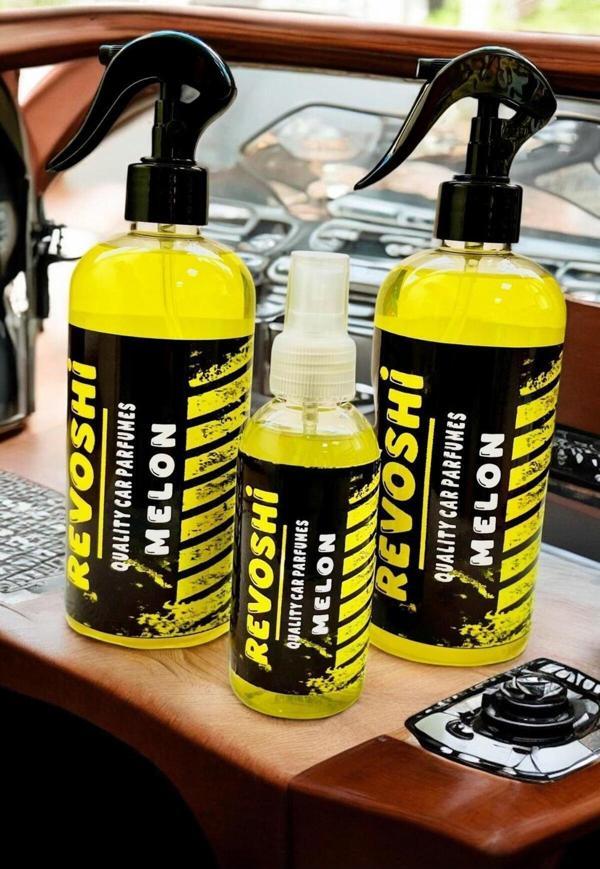 Revoshi 500Ml Kavun + 500Ml Kavun 150 Ml Kavun Sprey Araç Koku Seti - Image 1