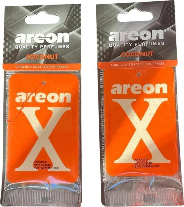 Areon X Coconut Süper Karma 2'Li Set Oto Araç Kokuları - Image 1