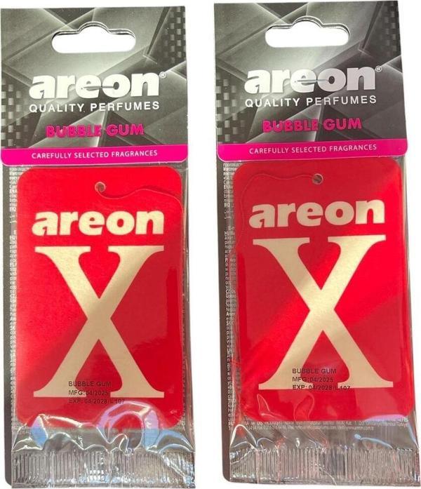 Areon X Bubble Gum Süper Karma 2'Li Set Oto Araç Kokuları - Image 1