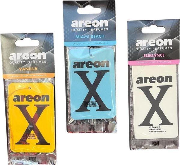 Areon Süper Karma 3'Lü Set Oto Araç Kokuları - Image 1