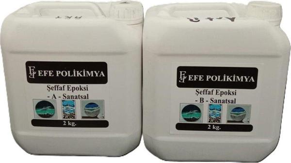 Efe Polikimya Epoksi Reçine Sanatsal 4Kg - Image 1