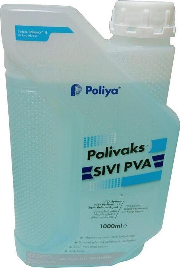 Poliya Polivaks Sıvı Kalıp Ayırıcı Pva 1000Ml - Image 1
