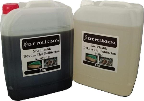 Efe Polikimya Poliüretan Döküm Tipi Sıvı Plastik 10Kg - Image 1