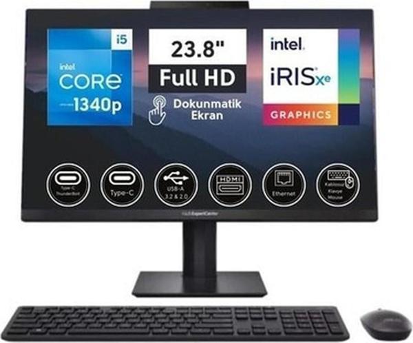 Asus // E5402WVAT-I58512B0D I5-1340P 8gb 512SSD 23.8 Dos Dokunmatık Pıvot Aıo - Image 1
