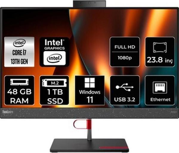 Lenovo Thinkcentre Neo 50A Intel Core I7 13700H 48GB 1tb SSD 23.8\ - Image 1