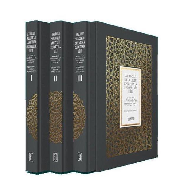 Anadolu Selçuklu Sanatının Geometrik Dili Seti-3 Kitap Takım-300. Özel Kitap - Ketebe - Image 1
