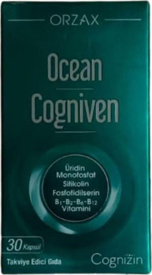 OCEAN COGNIVEN TAKVIYE EDICI GIDA KAPSUL 30 kapsül - Image 1
