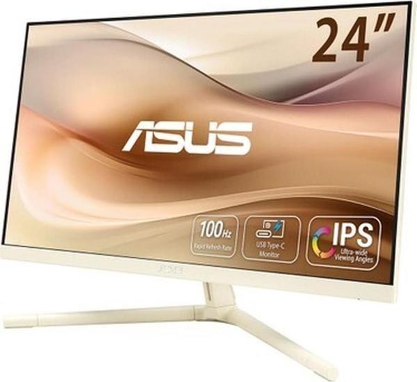 Asus VU249CFE-M 23.8 IPS Quıet Blue Freesync 1920X1080 1ms 100Hz 250CD HDMI Usb-C Vesa 3yıl Eyecare Plus,flıcker-Free,çerçevesiz,düşük Mavi Işık,usb-C PD15 W Monitör - Image 1