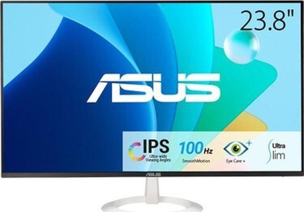 Asus VZ24EHF-W 23.8 IPS Freesync Beyaz 1920X1080 1ms 100Hz 250CD HDMI Vesa LCD Monitör - Image 1