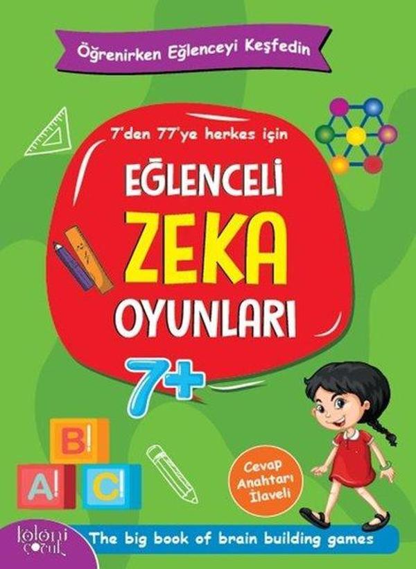 Süper Zeka Oyunları-Yeşil Kitap 7+ - Koloni Çocuk Yayınları - Image 1