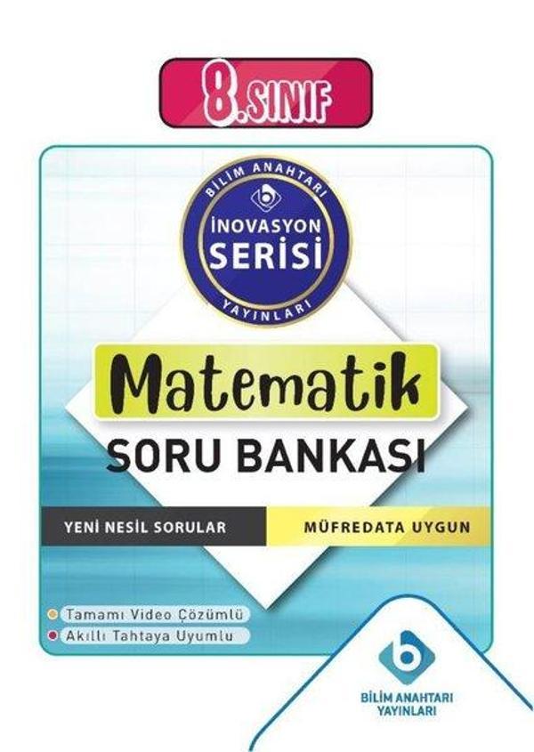 8.Sınıf Matematik Soru Bankası-İnovasyon Serisi - Bilim Anahtarı Yayınları - Image 1