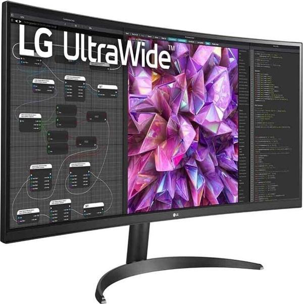 LG 34WQ60C-B 34 inç 21:9 Kavisli UltraWide QHD(3440x1440) IPS Ekran - Image 1