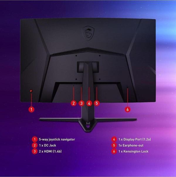 27'' G27C4 E2 Curved 1500R VA 1920X1080 (FHD) 16:9 170HZ 1MS Freesync Premium Gaming Monitor - Image 1