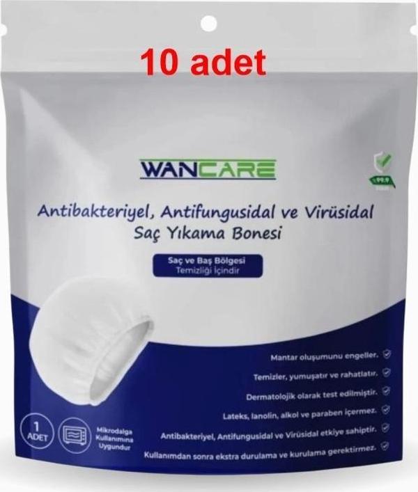 Wancare Saç Yıkama Bonesi - 10 Adet - Image 1
