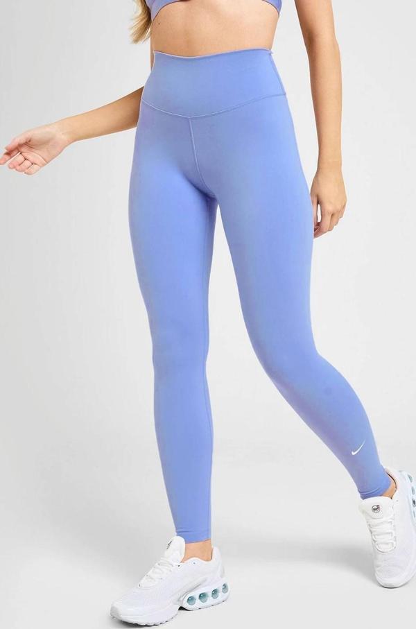 Nike One High Rise Leggings Full Length 2 Cepli Yüksek Belli Toparlayıcı Tayt Mavi - Image 1