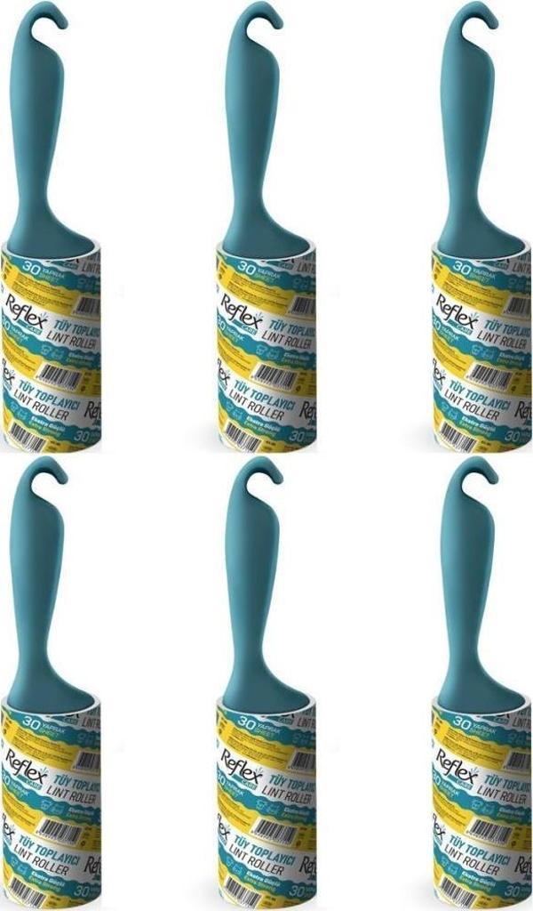 Reflex Care Tüy Toplayıcı 30 Yaprak*6 ADET - Image 1