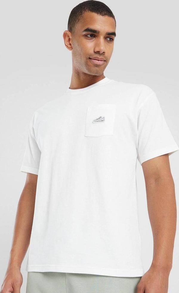 Nike Sportswear Max90 Pocket Tech Loose Fit Tee Erkek Bol Kesim Cepli Pamuklu Tişört Beyaz - Image 1