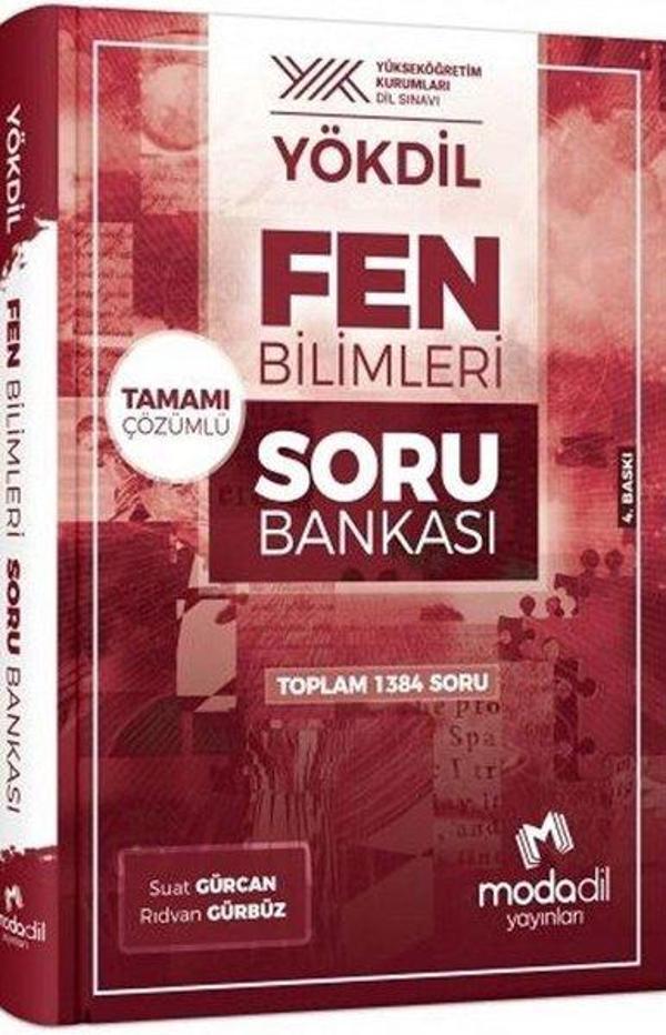 Modadil Yayınları Yökdil Fen Bilimleri Soru Bankası - Modadil Yayınları - Image 1
