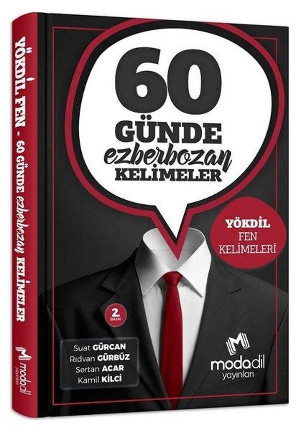 Modadil Yayınları Yökdil Fen 60 Günde Ezber Bozan Kelimeler - Modadil Yayınları - Image 1