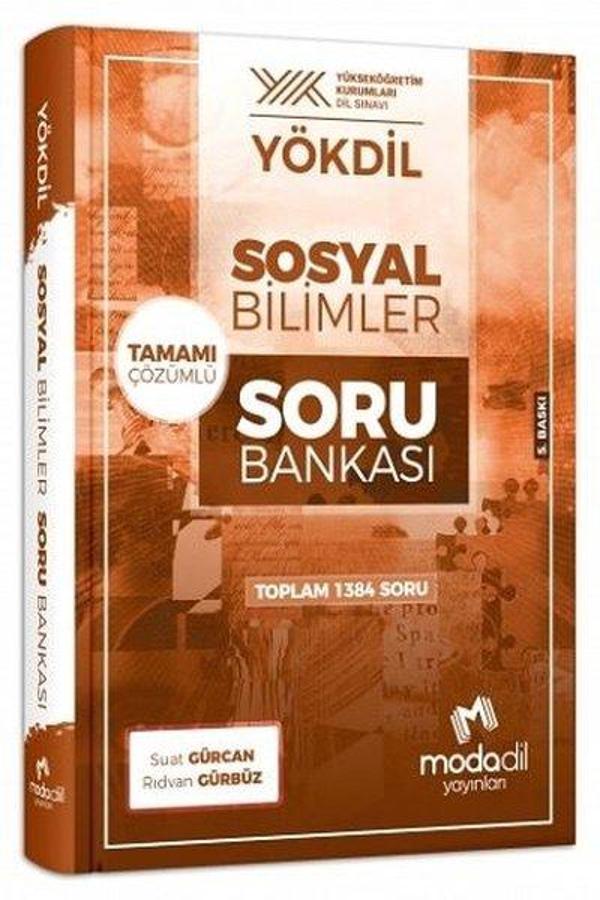 Modadil Yayınları Yökdil Sosyal Bilimler Tamamı Çözümlü Soru Bankası - Modadil Yayınları - Image 1