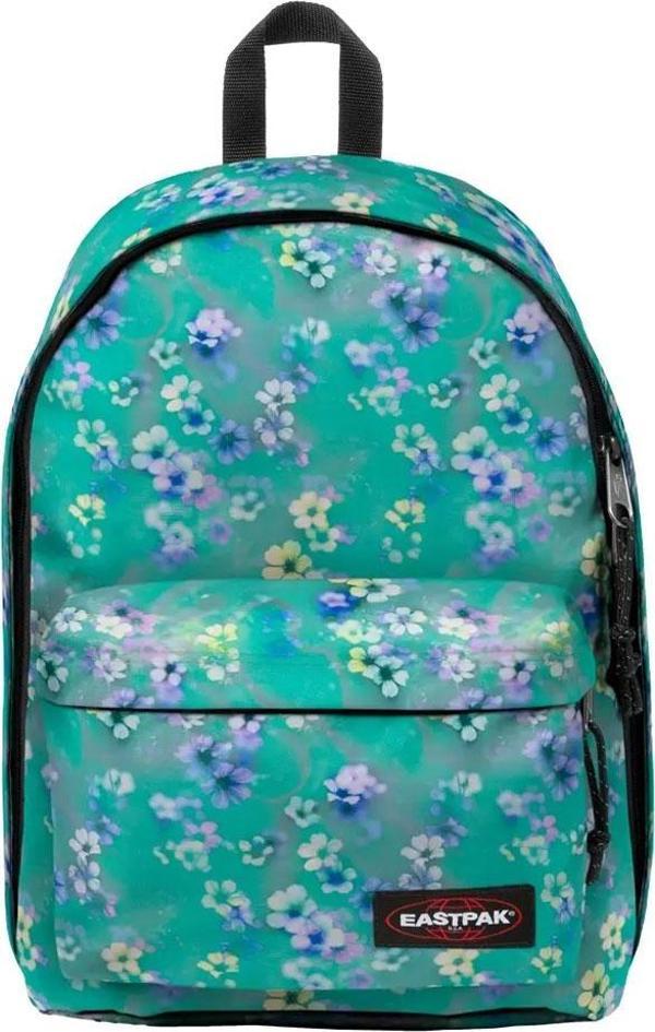 Eastpak Out Of Office Flora Fade Aqua Sırt Çantası EK0007677V31 - Image 1