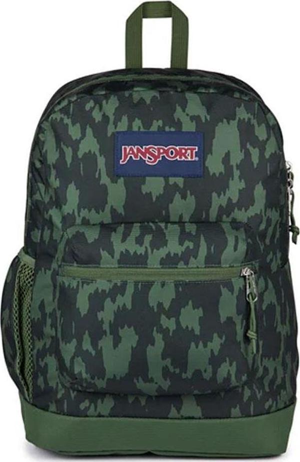 Jansport Cross Town Plus Camo Illusion Sırt Çantası EK0A5BLB0W8 - Image 1