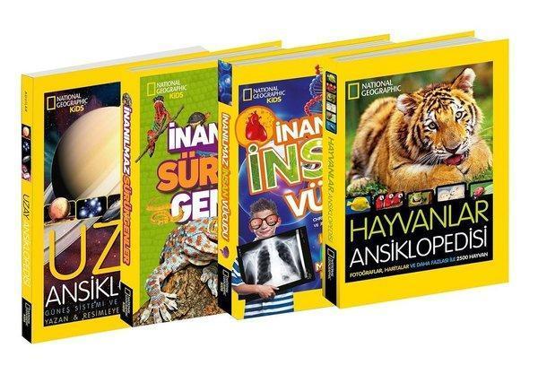 National Geographic Kids Ansiklopedi Seti-4 Kitap Takım - Beta Kids - Image 1