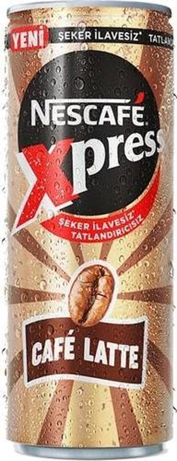 Nescafe Latte Xpress Şekersiz Soğuk Içecek 250 ml x 24 'lü - Image 1