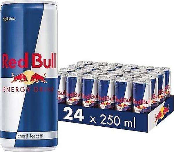 Red Bull 250 ml 24'lü Paket Enerji İçeceği - Image 1