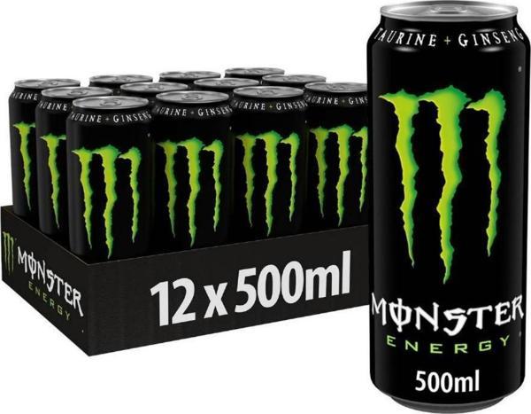 Monster 500Ml Energy 12 Adet - Image 1
