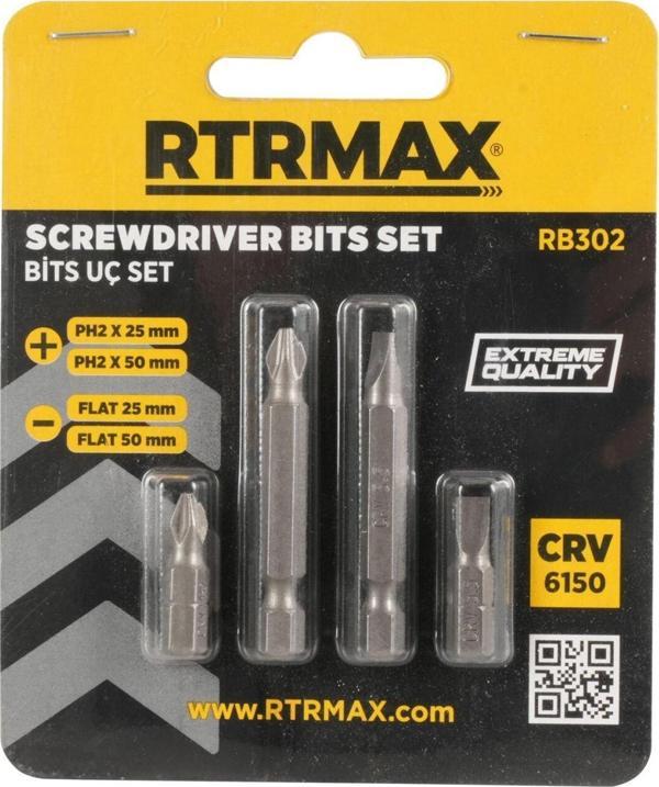 RB302 Bits Uç Seti - 4 Parça - Image 1