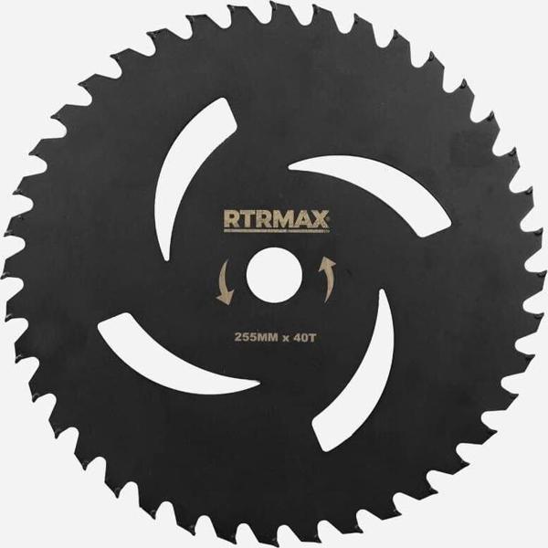 RTY125 Tırpan Testeresi Elmas 40 Diş 255 x 25.4 mm x 1.6 mm - Image 1