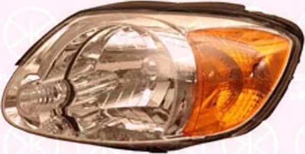 Accent Adm 2003 2004 Far Sol Sarı Sinyallı : Manuel (Oem No:9210125510) - Image 1