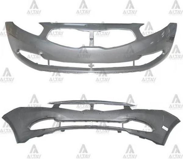 2012-2015 Kia Ceed Ön Tampon Siyah (Panjur-Sensör Deliksiz)(Tüv)(Tyg) (Adet) (Oem No:86511A2000) - Image 1